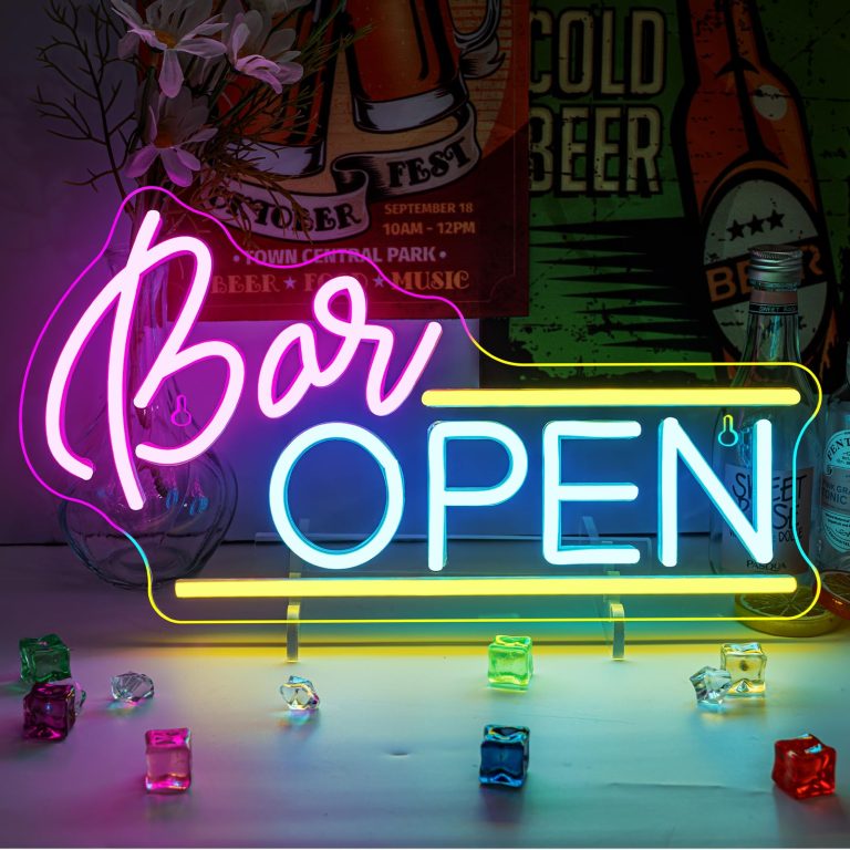 Best Neon Bar Signs for Decoration
