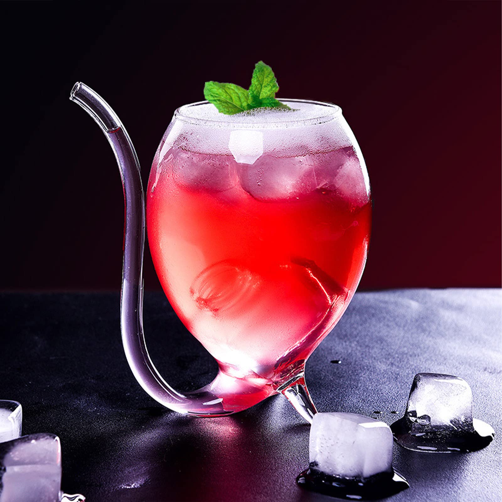 Inftyle Vampire Wine Glass Set